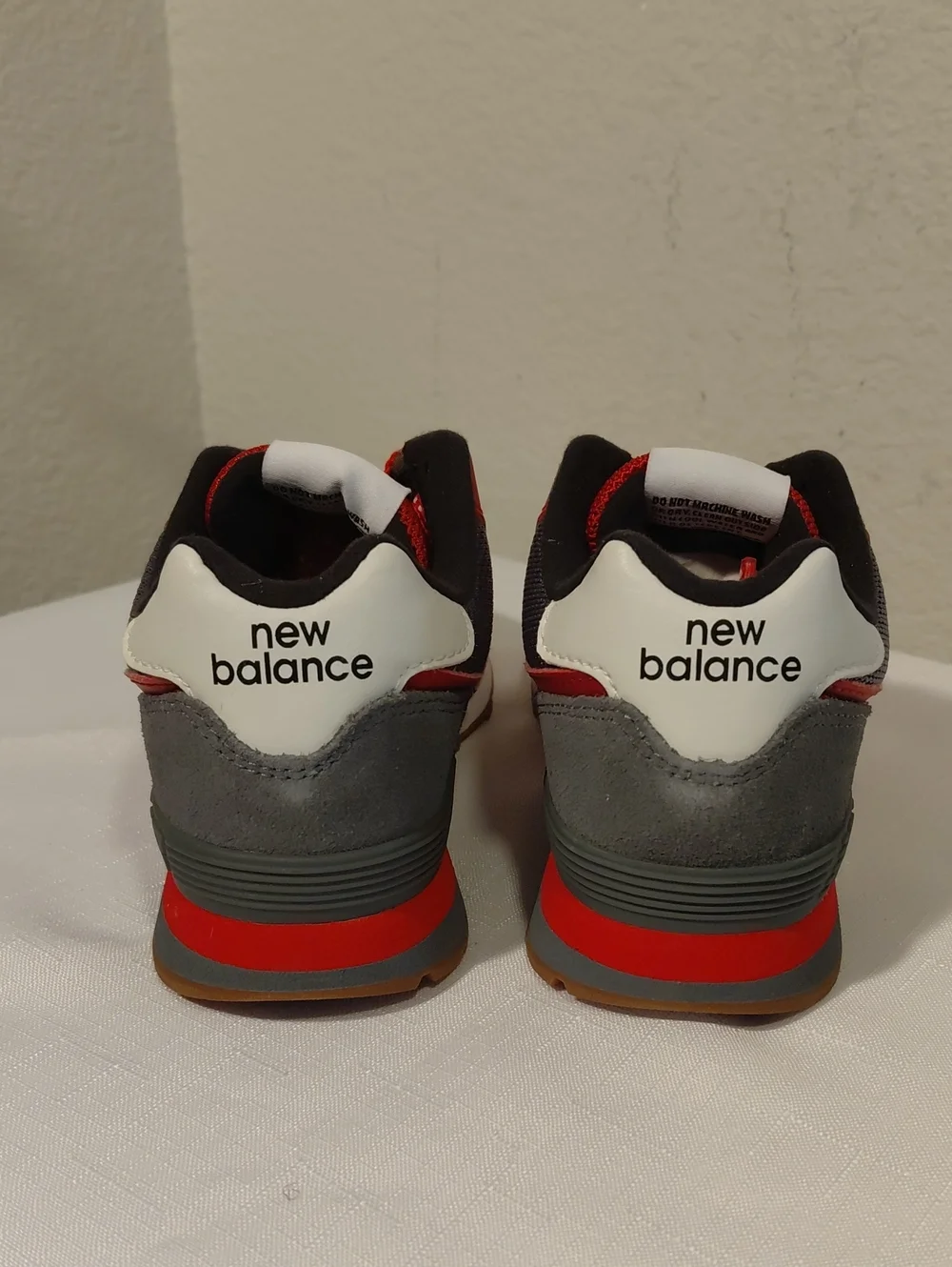 New Balance bold red
